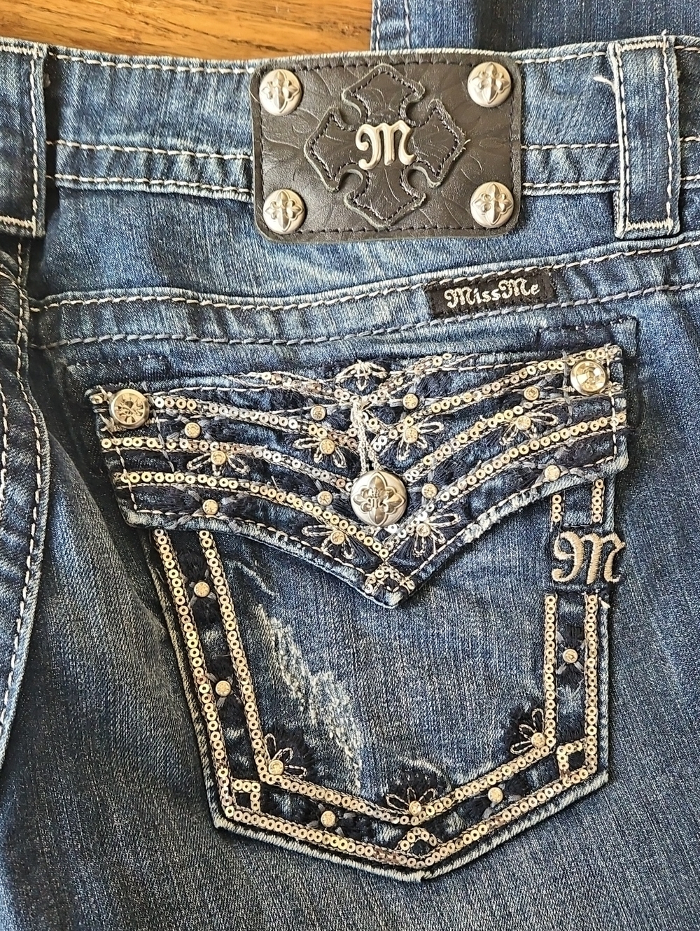 Miss Me‎ Size 31 Signature Rise Boot - Picture 6 of 6